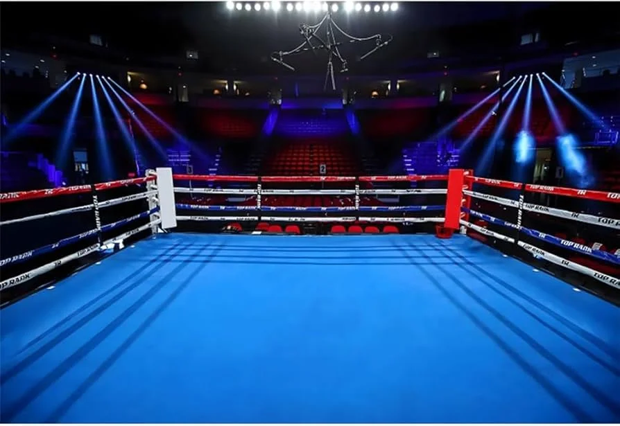 皇冠体育历史拳击竞技场灯光效果